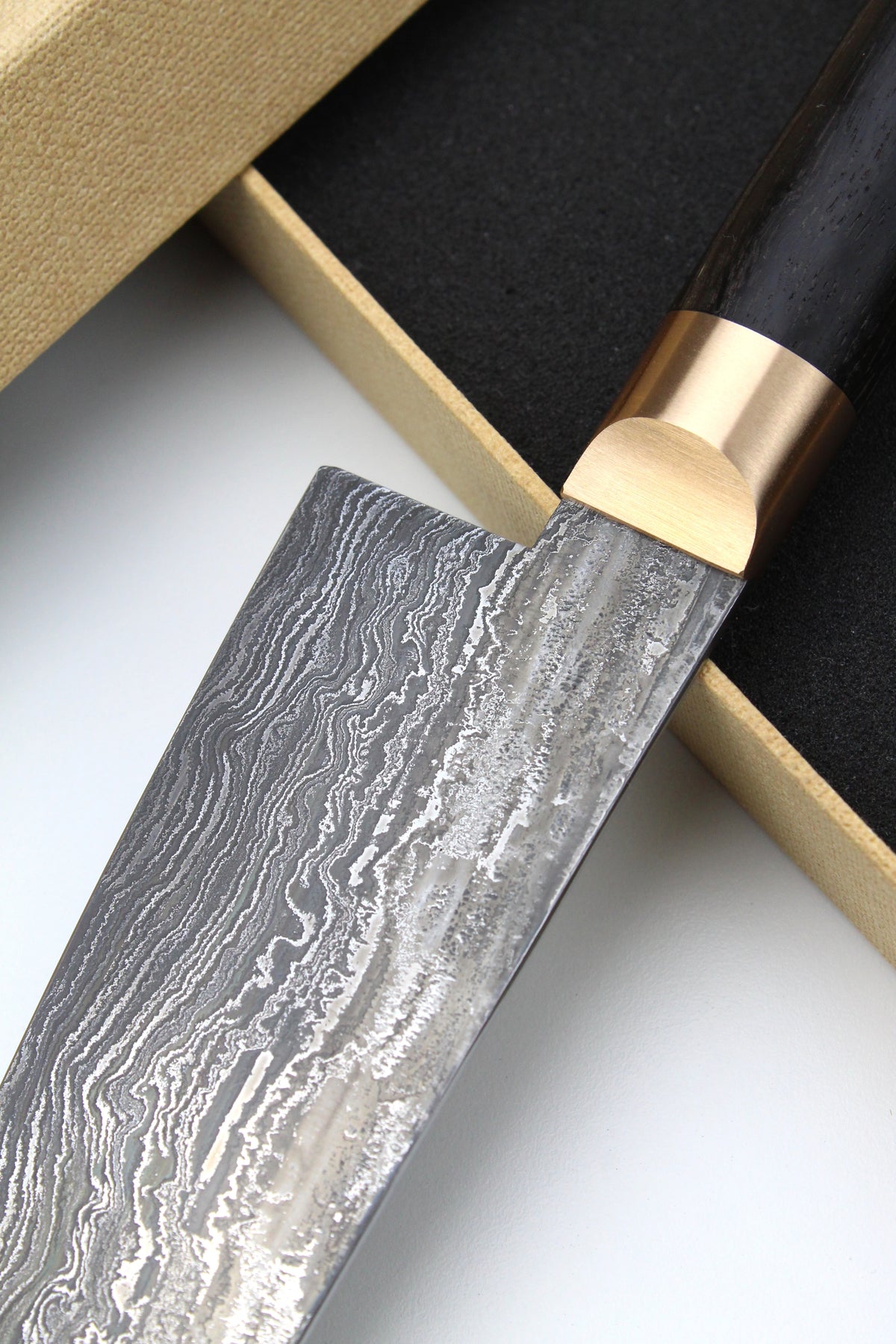 Gyuto Damast Mooreiche