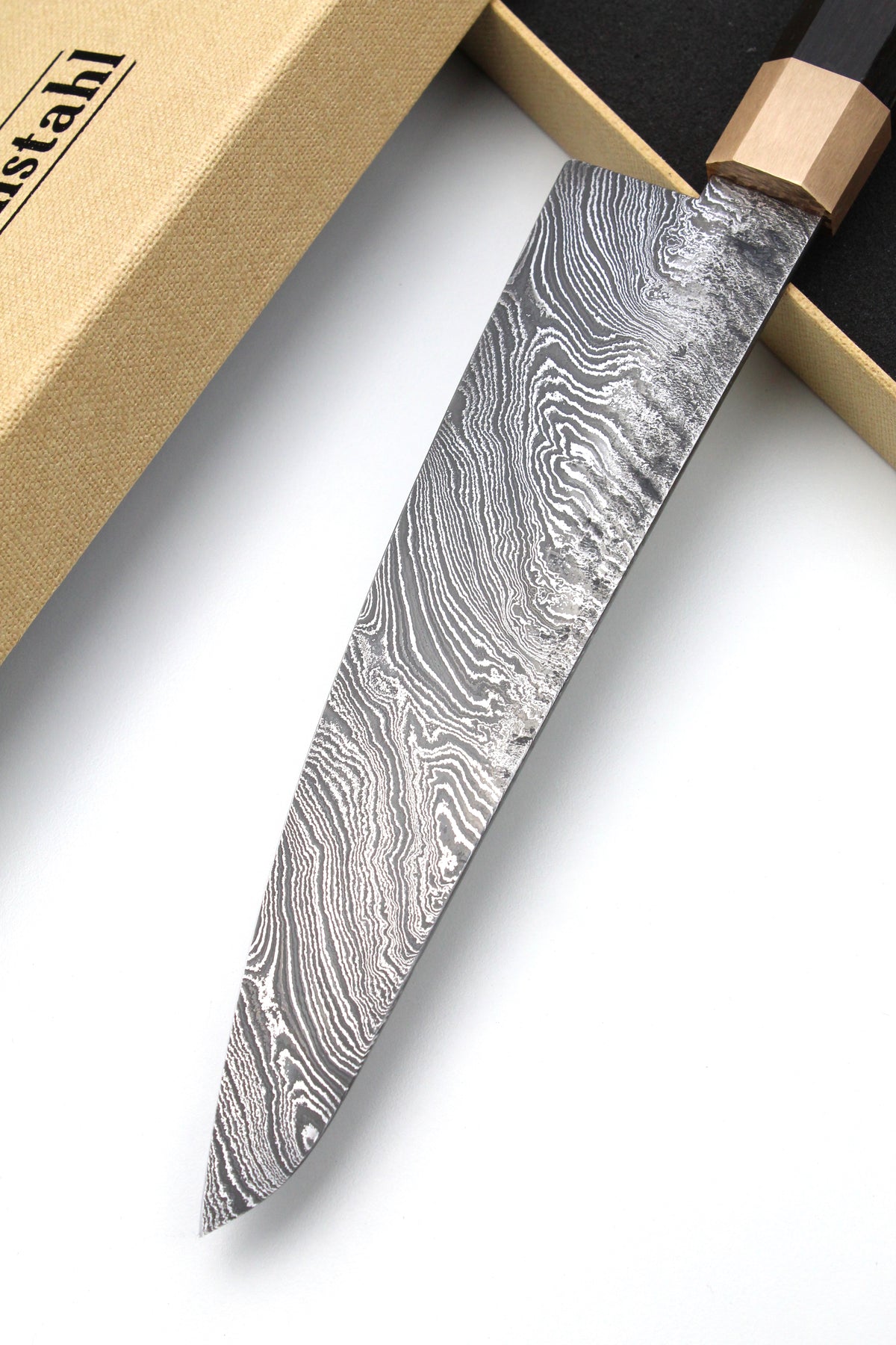 Gyuto Damast Bog Oak