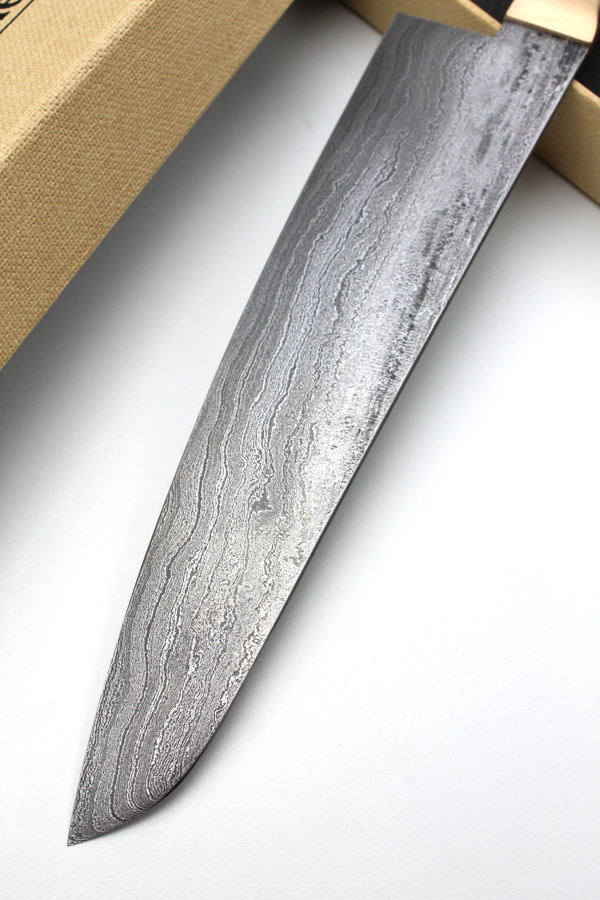 Gyuto Damast 500L Walnuss