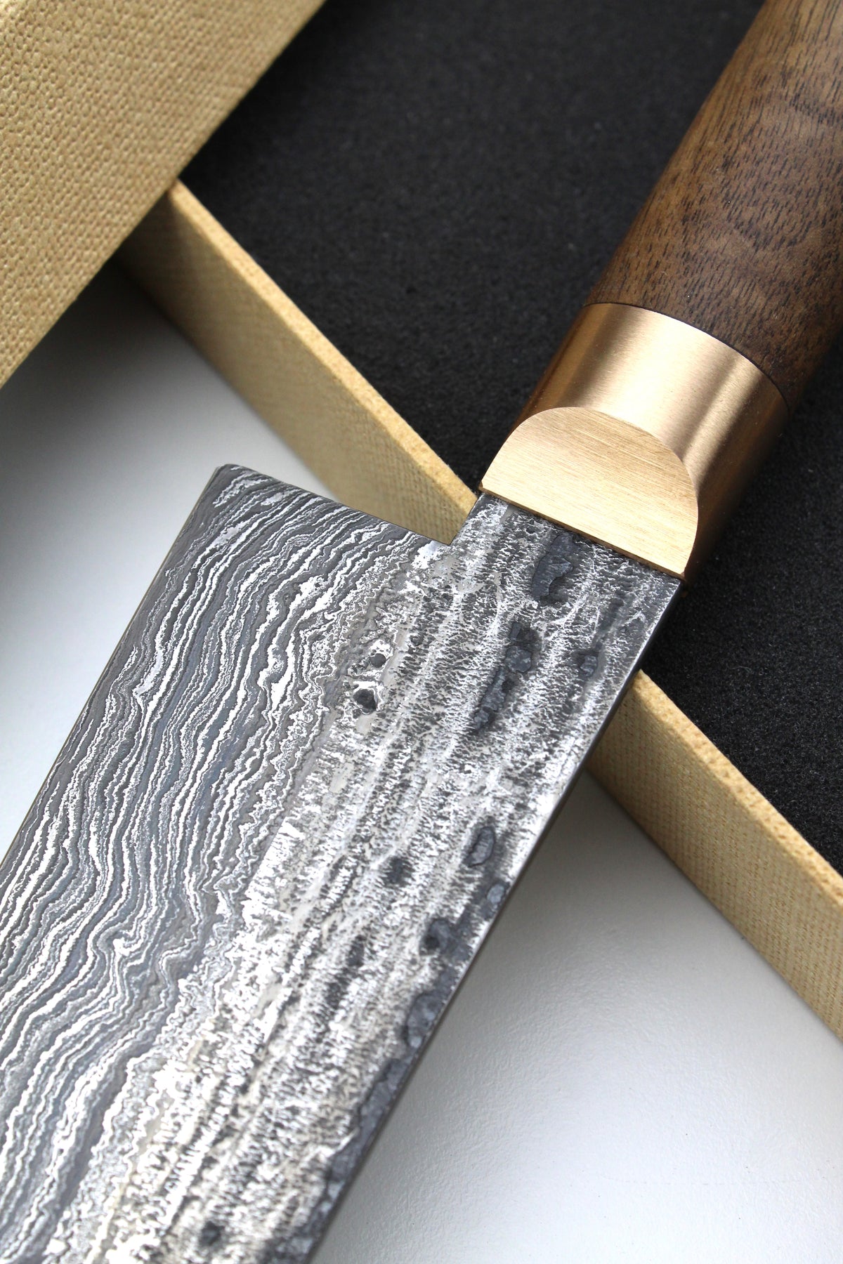Damast-Gyuto HK Walnuss
