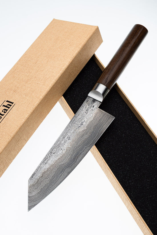K-Tip Damascus Santoku 500L