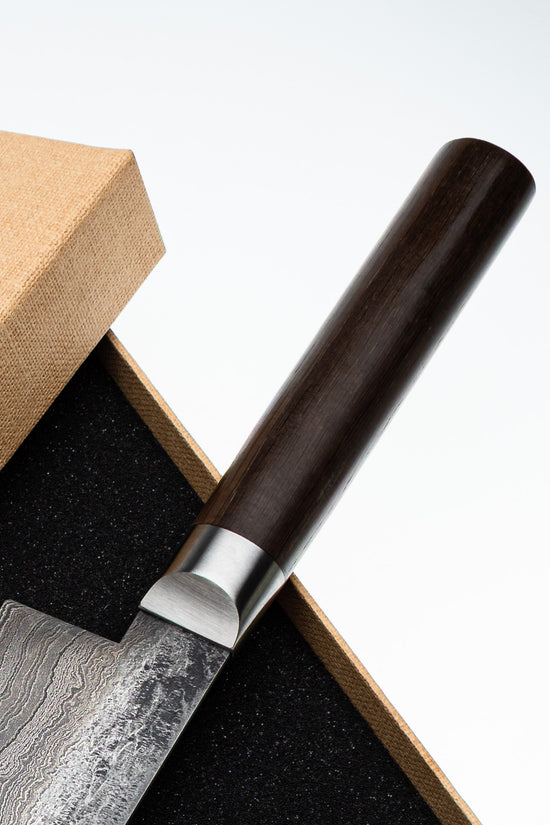 K-Tip Damascus Santoku 500L