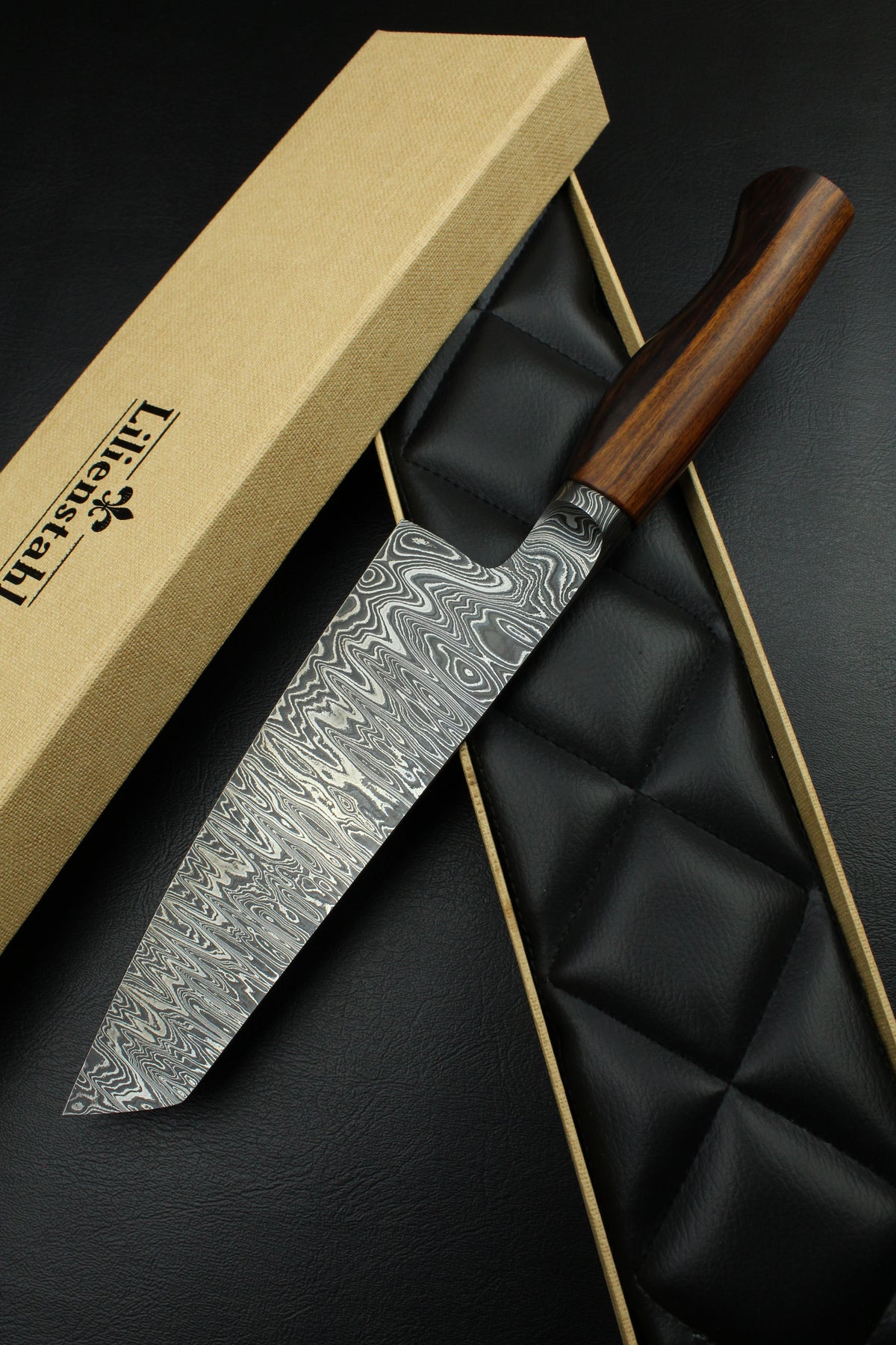 Santoku 185 exklusiv Wüsteneisenholz