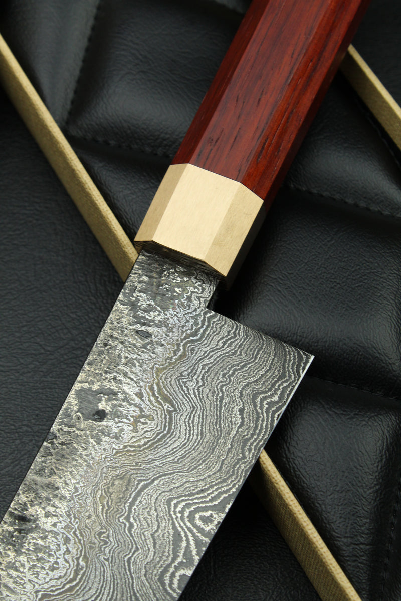 Damascus Santoku 215 Octagonal 2.1