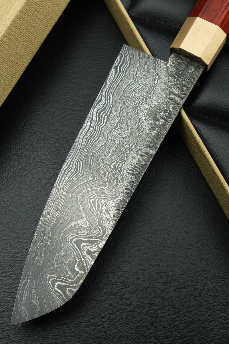 Damascus Santoku 215 Octagonal 2.1