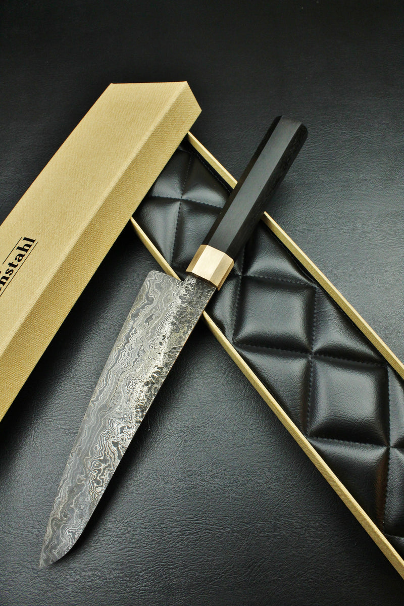 Damascus Gyuto 215 Octagonal 2.4