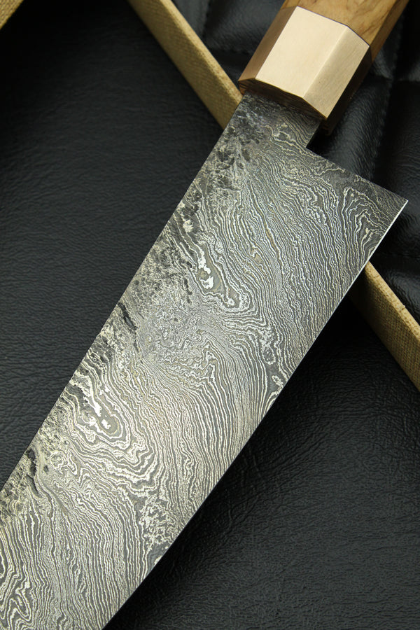 Damascus Santoku 215 Octagonal 2.3