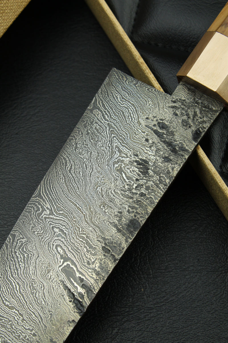 Damascus Santoku 215 Octagonal 2.3