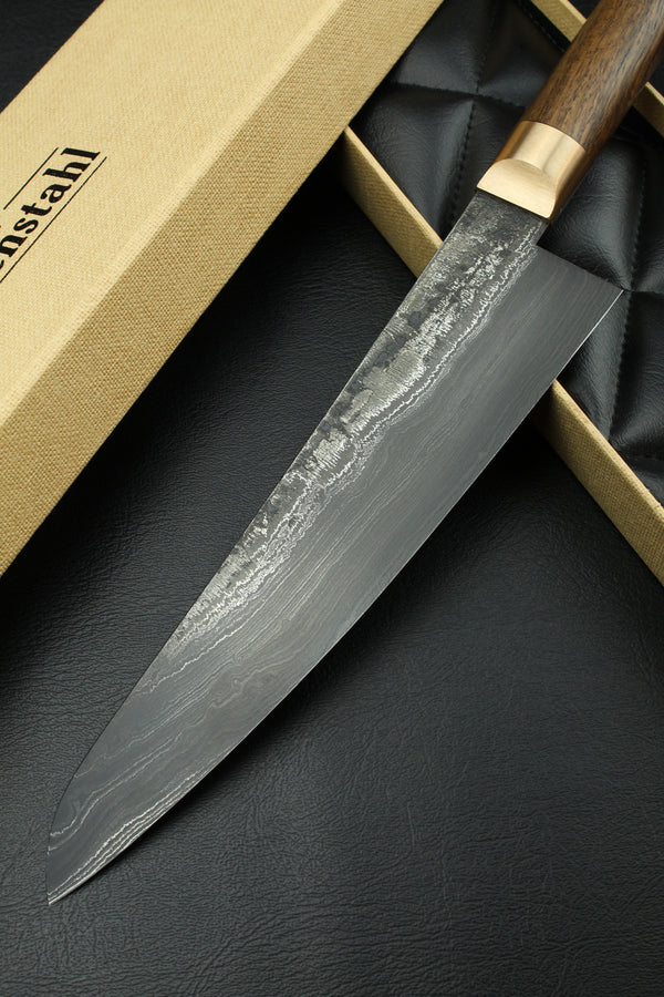 Damascus Gyuto 500L German Walnut