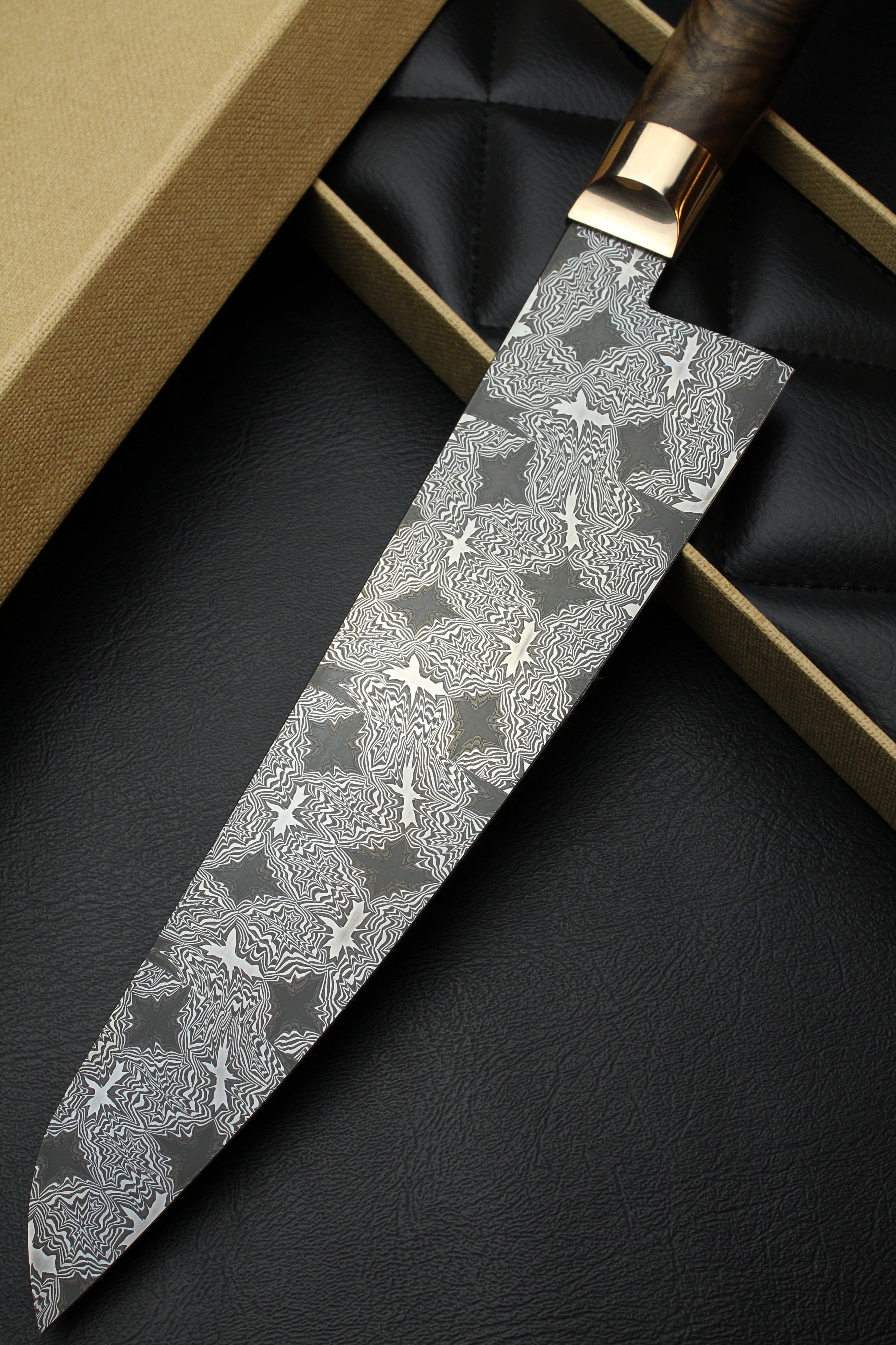 S-Damascus Gyuto Fall