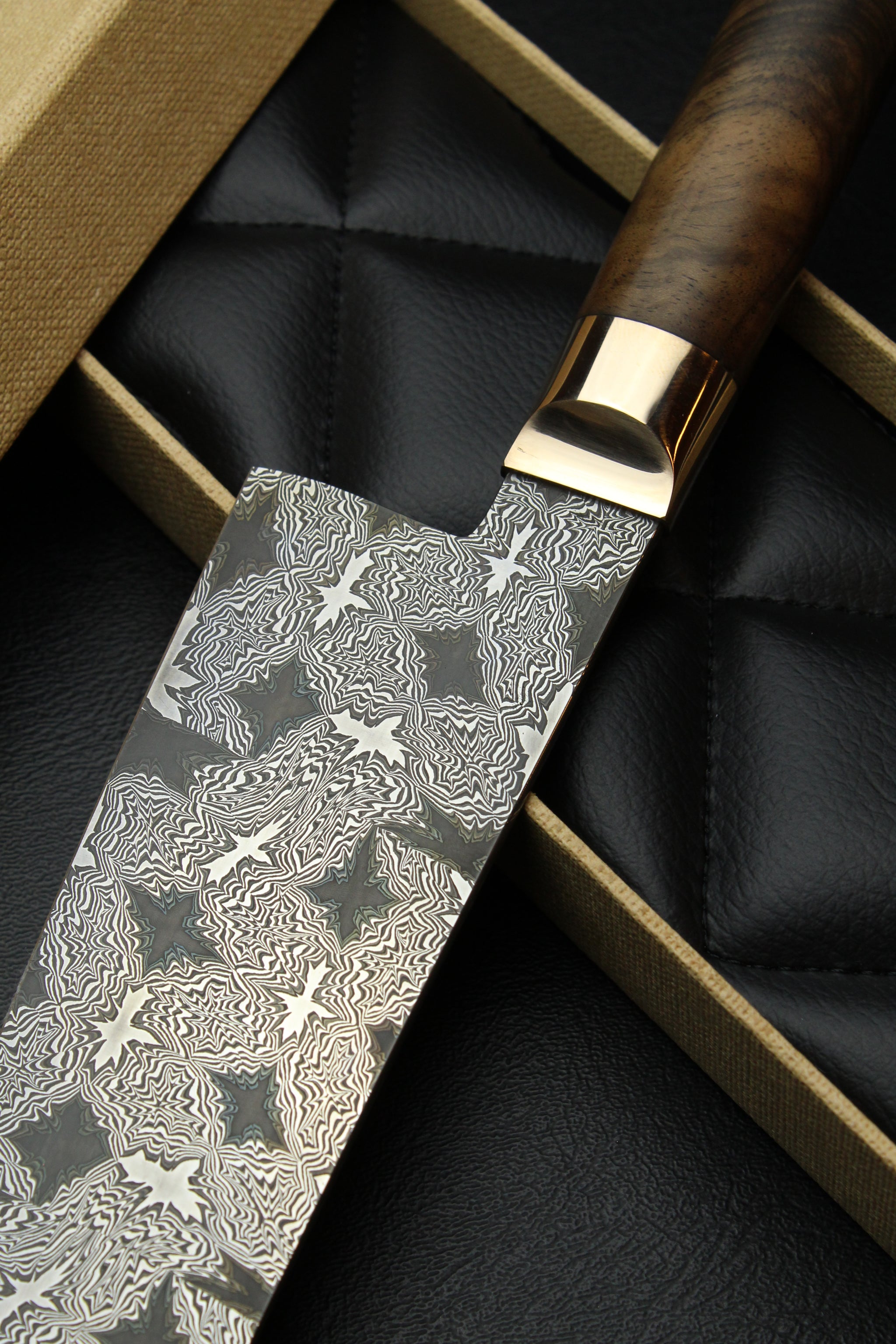 S-Damascus Gyuto Fall