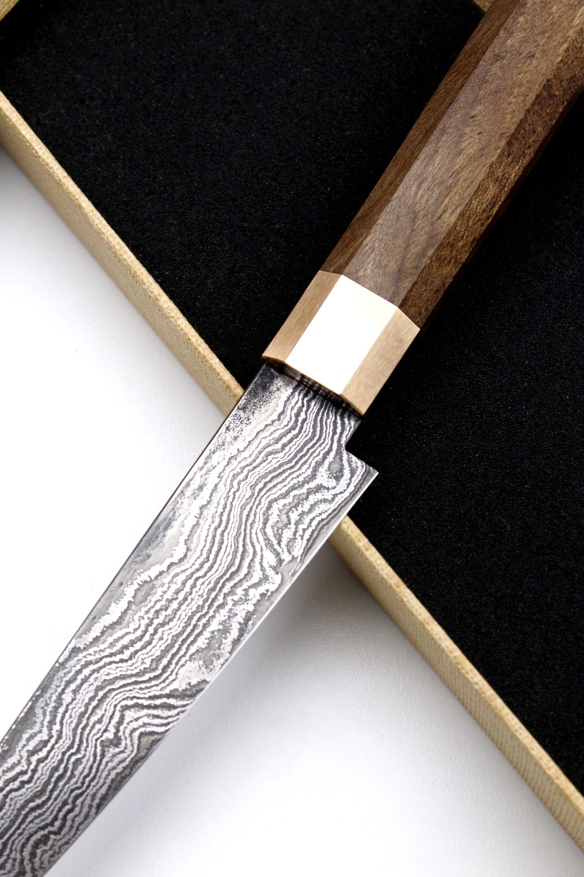 Petty Utilitiyknife Walnut Octagonal 1.0
