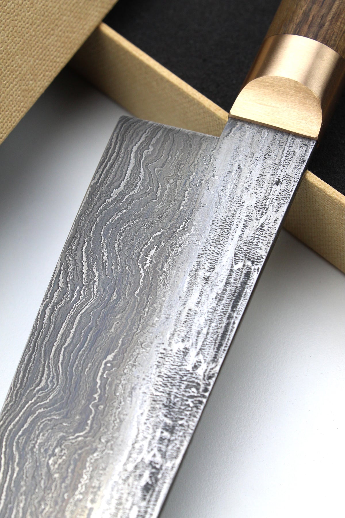 Damast Gyuto HK Walnuss