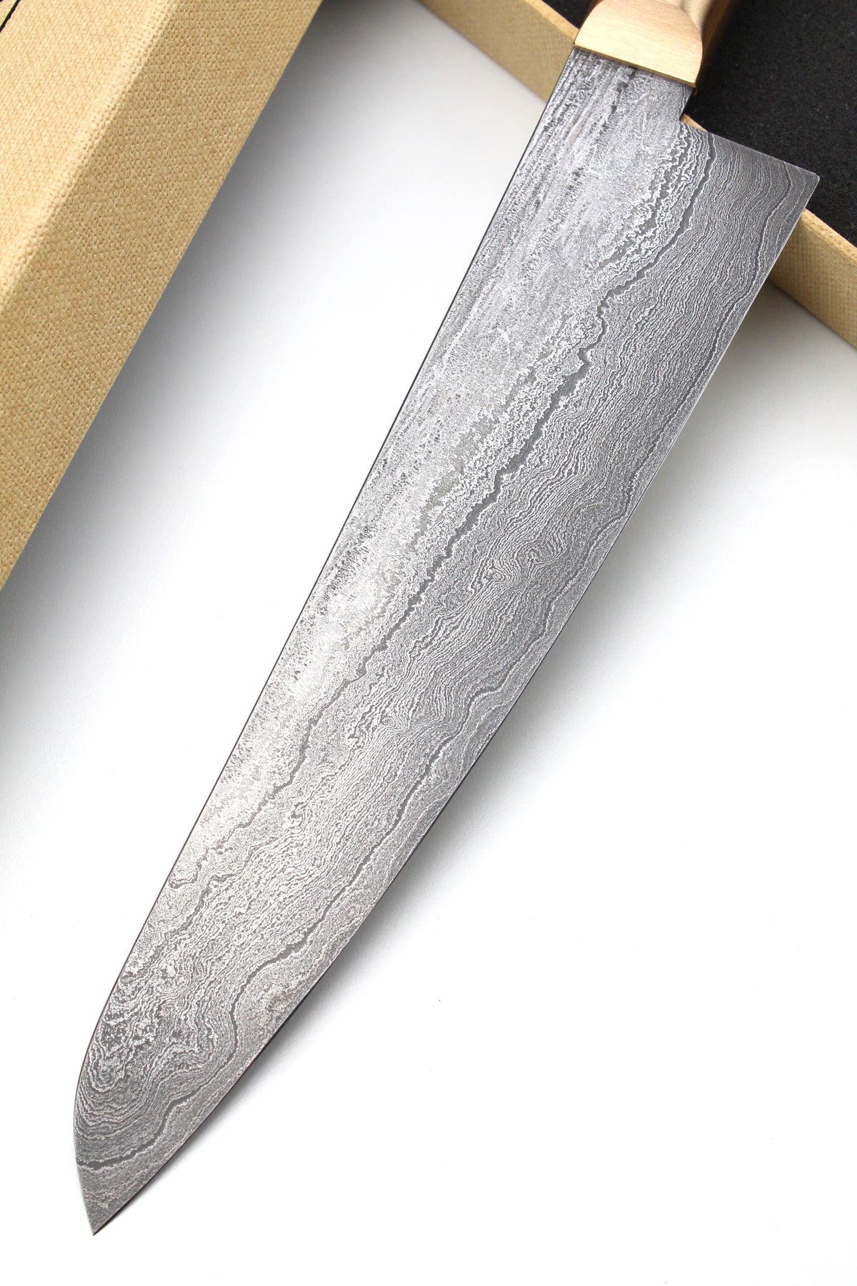 Gyuto Damast 500L Walnuss
