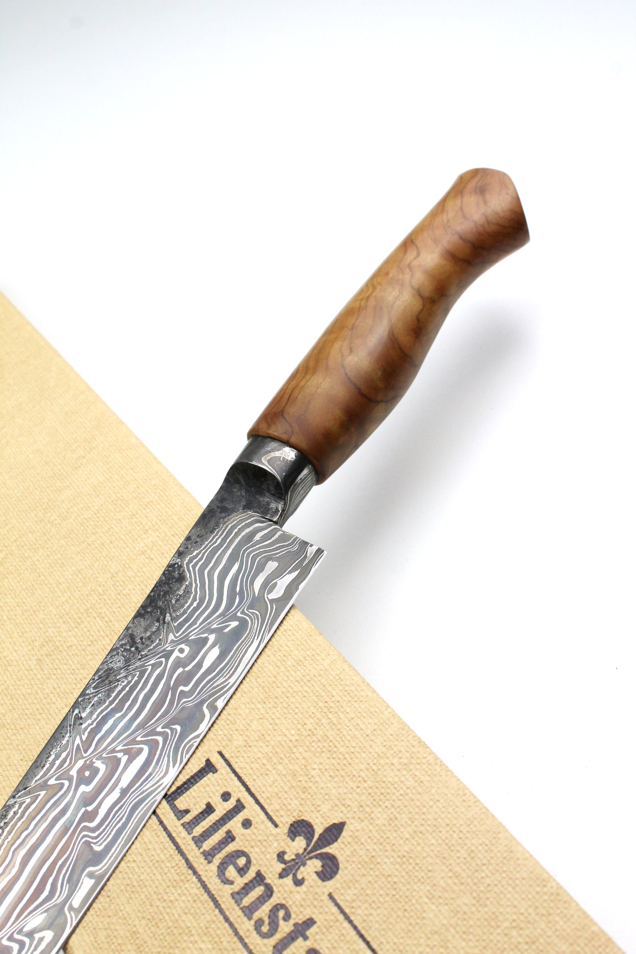 Takohiki 350 Olive Damascus