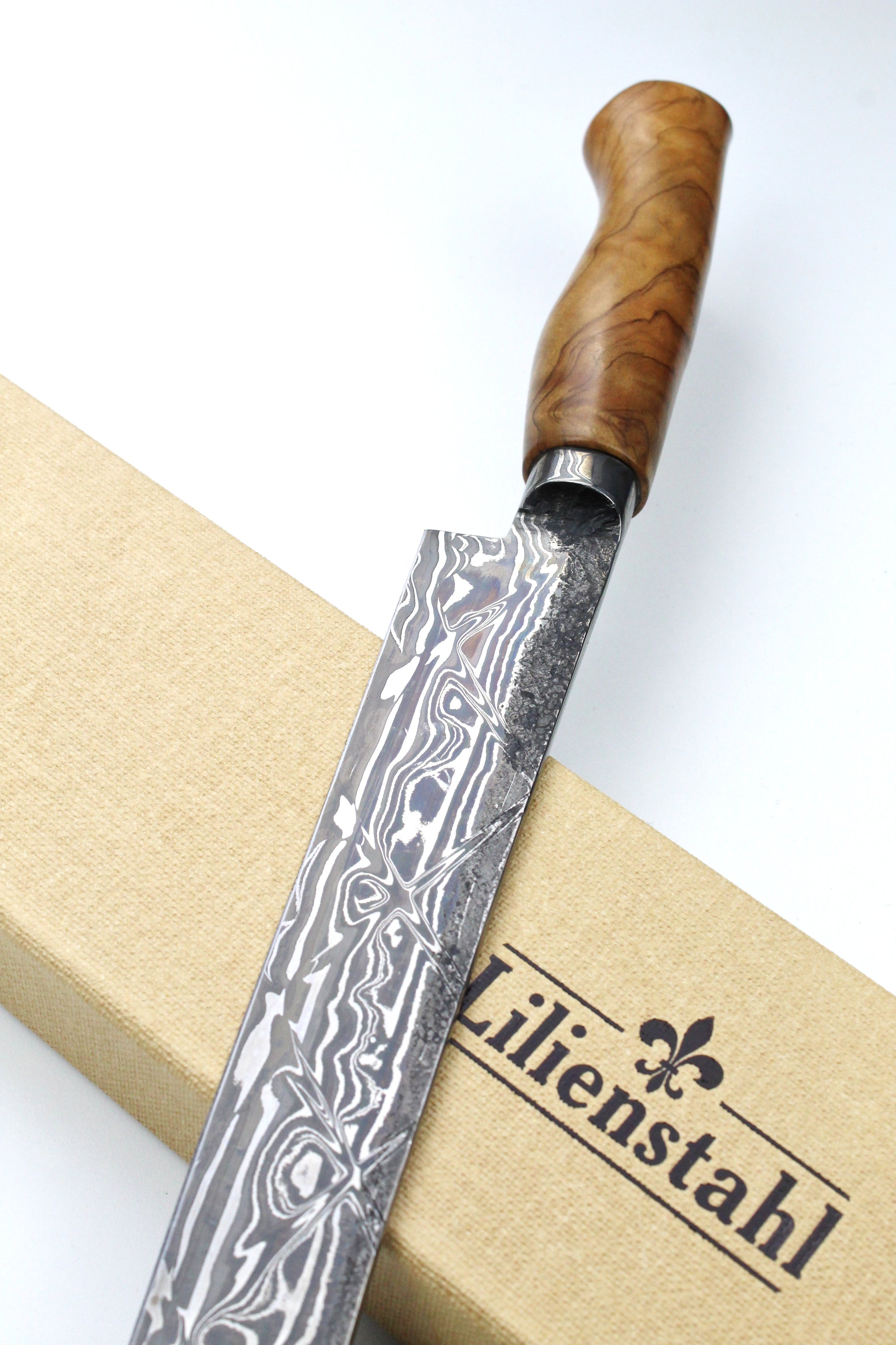 Takohiki 350 Olive Damascus