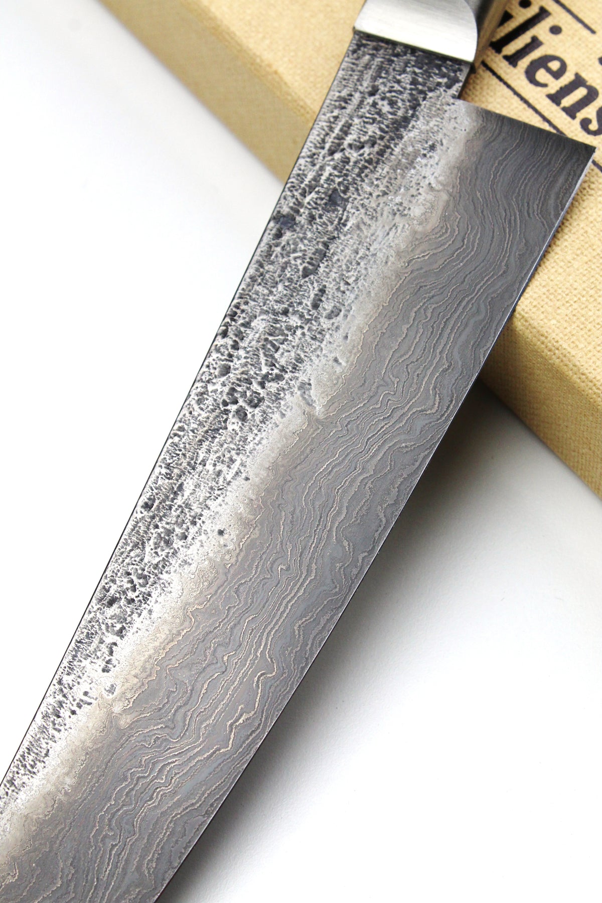 Damast-Gyuto 500L Olive