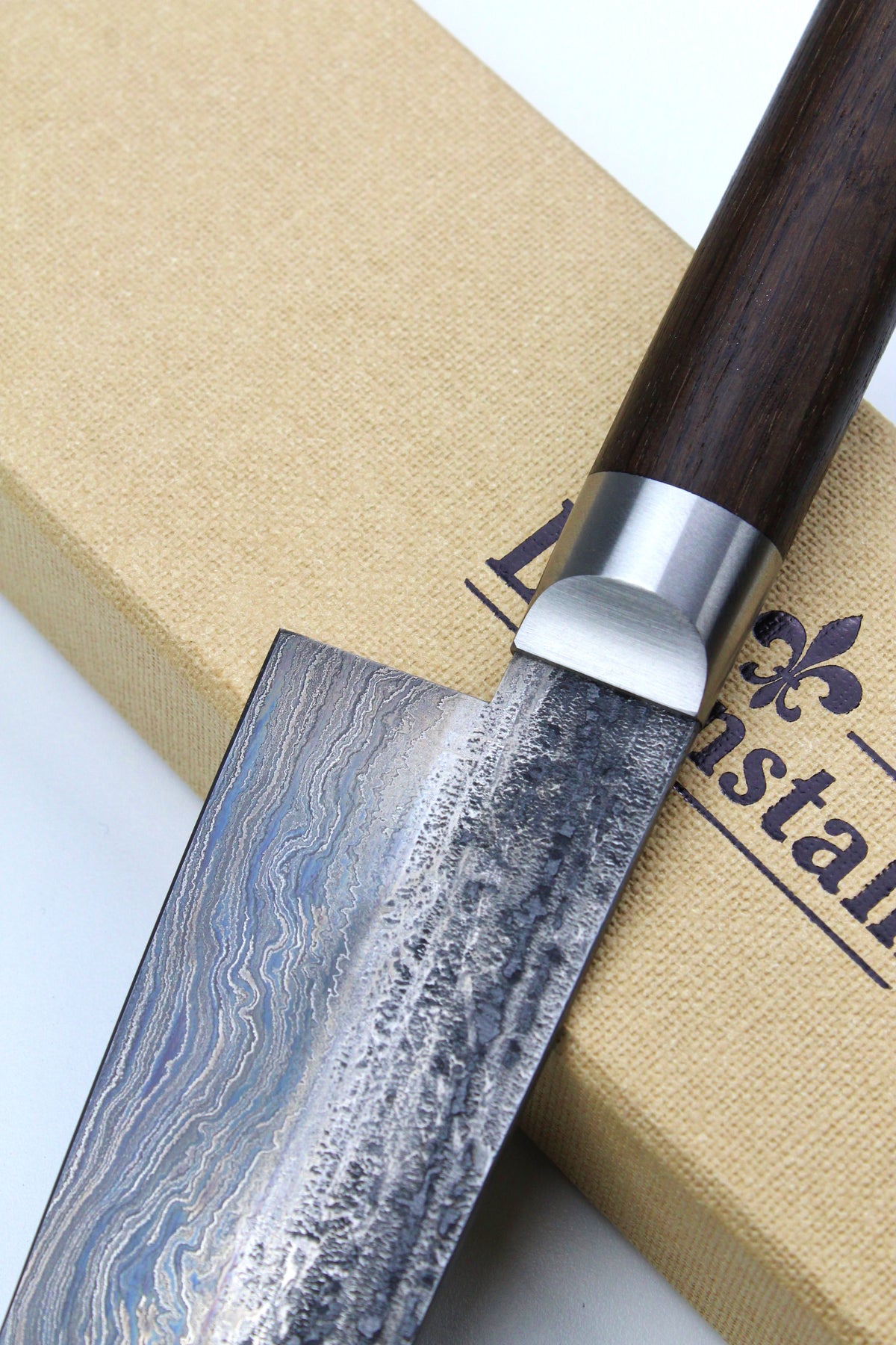 Gyuto Damast Moorholz 500L