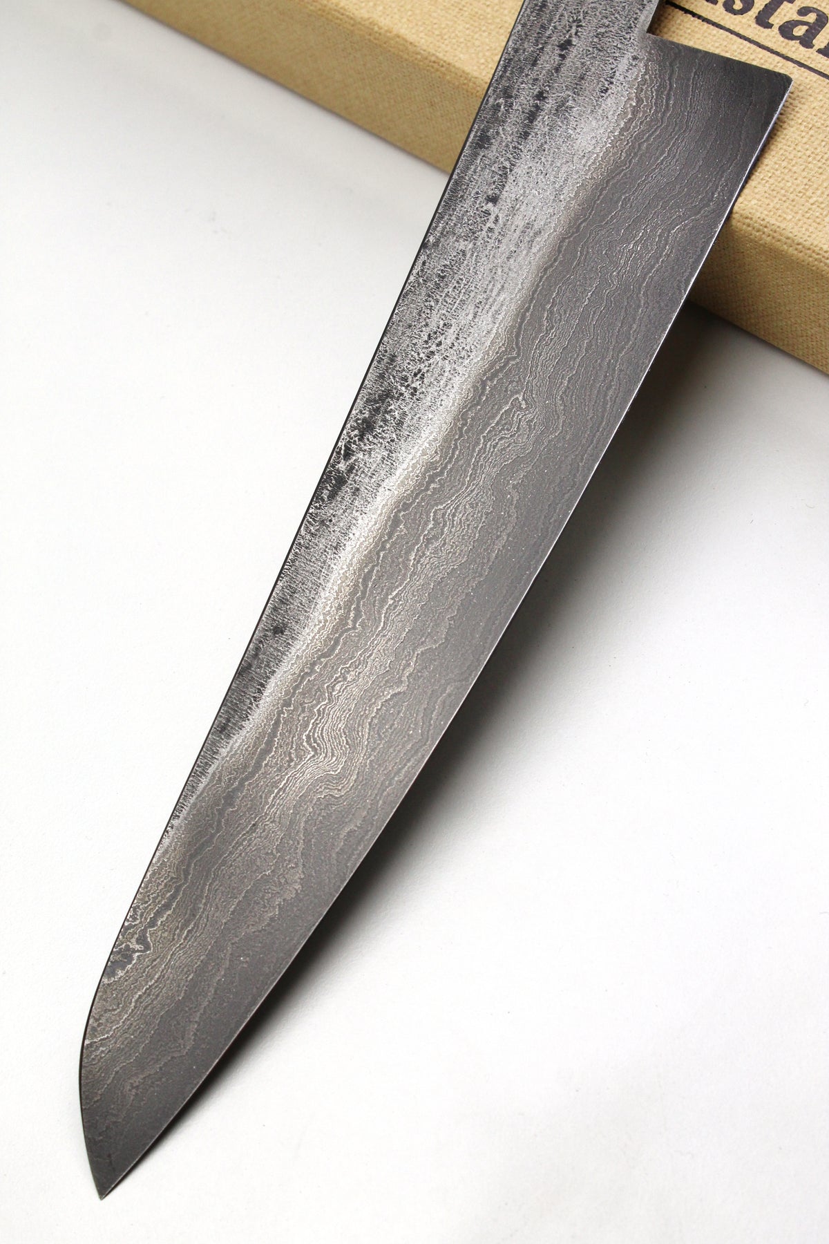 Damast-Gyuto 500L Walnussholz