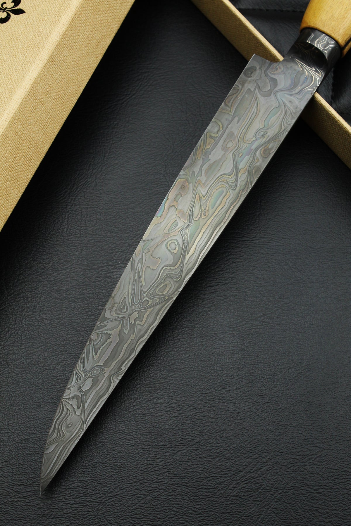 Sujihiki 225 B&W Ebenholz