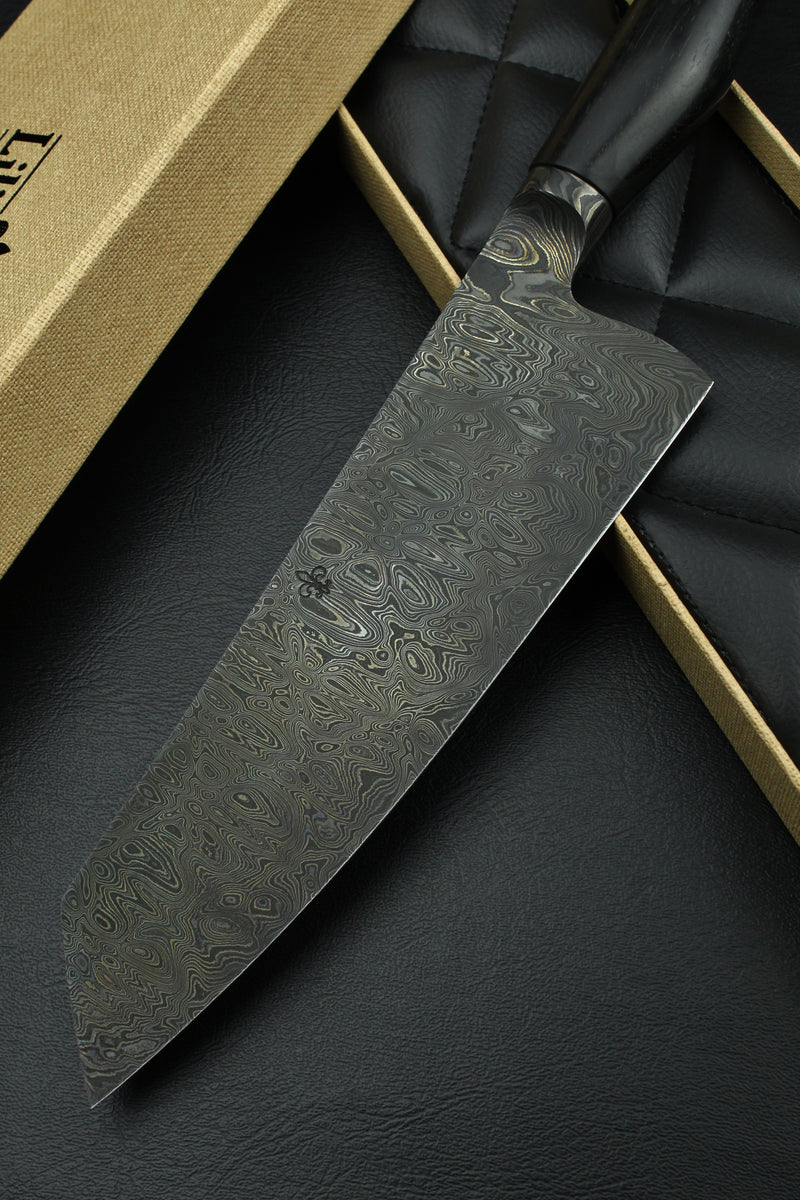 All Black Santoku 200