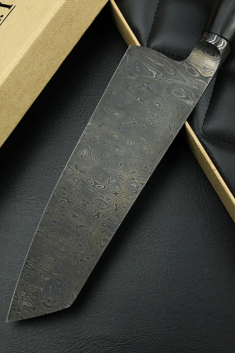 All Black Santoku 200