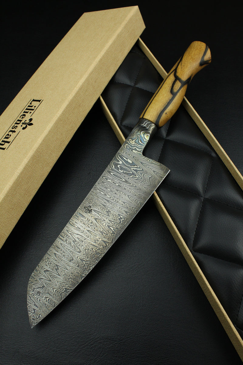 Santoku 195 Le Tigre patina