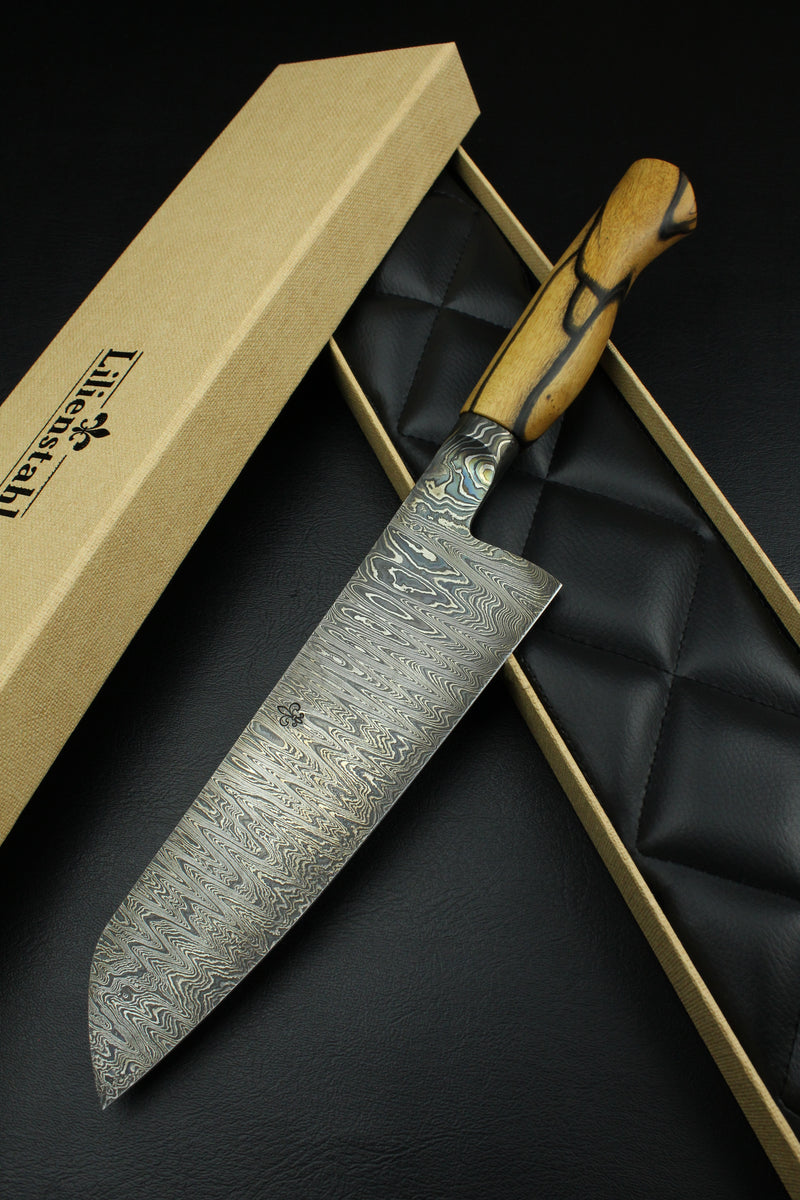 Santoku 195 Le Tigre patina